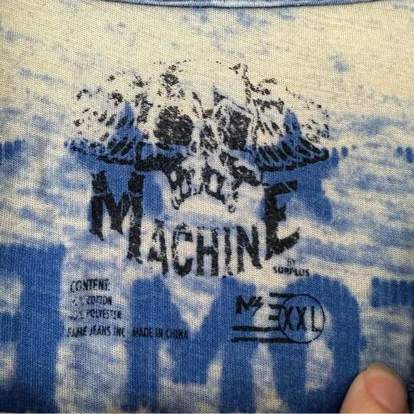 Vintage Y2K Mens 2X Shirt Bundle Burnout Tshirts Machine Motor Chop Shop Skull - Picture 15 of 15